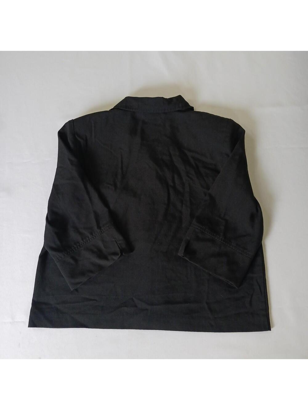 Vintage Vermont Country Store Women's Black Blazer Jacket Size Medium Chest 42 - Picture 14 of 16